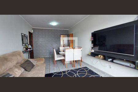Sala de apartamento à venda com 2 quartos, 79m² em Jardim Ocara, Santo André
