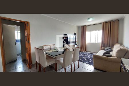 Sala de apartamento à venda com 2 quartos, 79m² em Jardim Ocara, Santo André