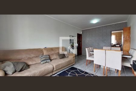 Sala de apartamento à venda com 2 quartos, 79m² em Jardim Ocara, Santo André