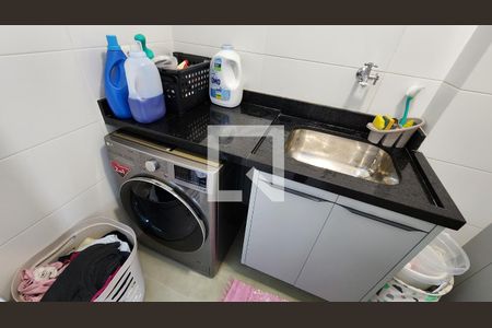 Apartamento para alugar com 134m², 3 quartos e 2 vagasDetalhe da area de serviço