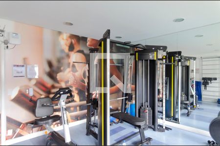 Apartamento à venda com 32m², 1 quarto e 1 vaga Apartamento à venda com 32m², 1 quarto e 1 vagaÁrea Comum - Academia