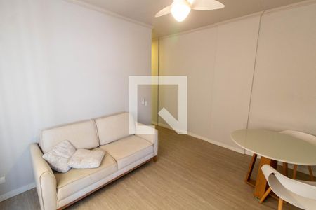 SALA de apartamento para alugar com 1 quarto, 57m² em Cambuí, Campinas