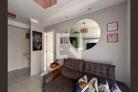 Sala/ Cozinha/ Área de serviço de apartamento à venda com 1 quarto, 28m² em Vila Palmeiras, São Paulo