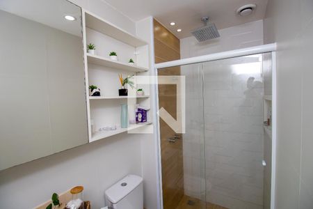 Apartamento para alugar com 85m², 2 quartos e 1 vagaBanheiro quarto 1