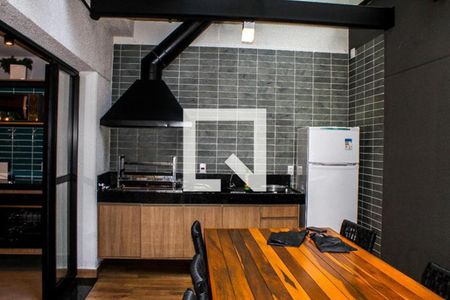 Studio para alugar com 25m², 1 quarto e sem vagaChurrasqueira