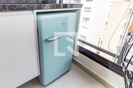 Studio para alugar com 25m², 1 quarto e sem vagaVaranda / Cozinha