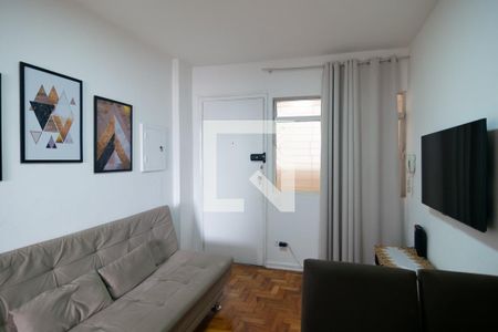 Sala de apartamento para alugar com 1 quarto, 33m² em Bela Vista, São Paulo