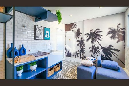 Apartamento para alugar com 45m², 1 quarto e 2 vagasLavanderia