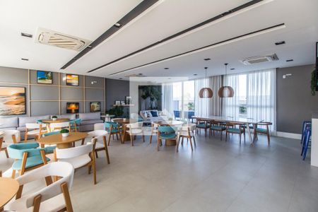 Apartamento para alugar com 45m², 1 quarto e 2 vagasÁrea comum - Salão de festas