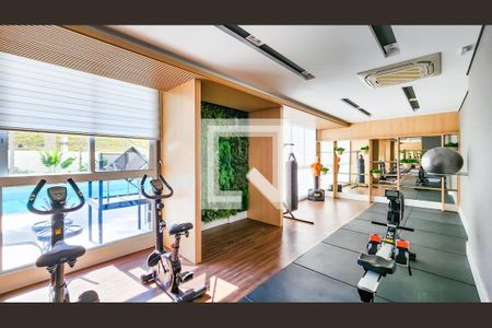 Apartamento para alugar com 45m², 1 quarto e 2 vagasAcademia