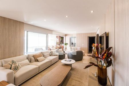 Sala  de apartamento para alugar com 3 quartos, 196m² em Empresarial 18 do Forte, Barueri