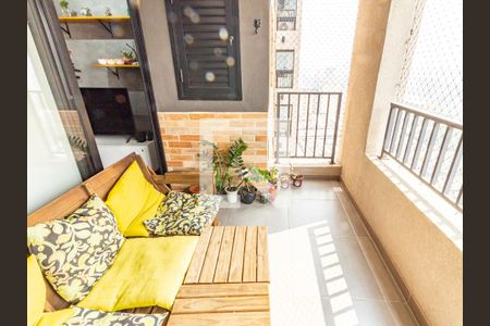 Varanda de apartamento à venda com 2 quartos, 50m² em Brás, São Paulo