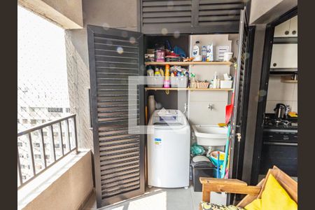 Varanda de apartamento à venda com 2 quartos, 50m² em Brás, São Paulo