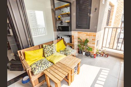Varanda de apartamento à venda com 2 quartos, 50m² em Brás, São Paulo