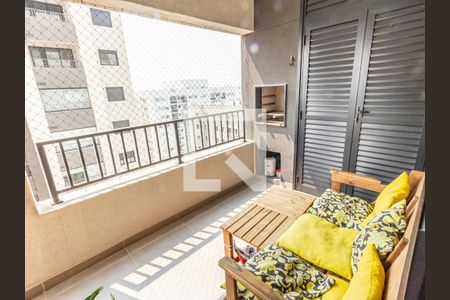 Varanda de apartamento à venda com 2 quartos, 50m² em Brás, São Paulo