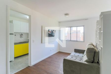 Sala de apartamento para alugar com 1 quarto, 42m² em Jardim das Acácias, São Paulo