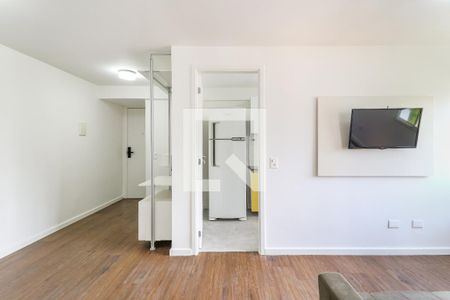 Sala de apartamento para alugar com 1 quarto, 42m² em Jardim das Acácias, São Paulo
