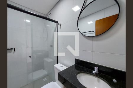 Studio para alugar com 30m², 1 quarto e sem vaga Studio para alugar com 30m², 1 quarto e sem vagaBanheiro