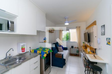 Sala de apartamento para alugar com 1 quarto, 27m² em Cambuci, São Paulo