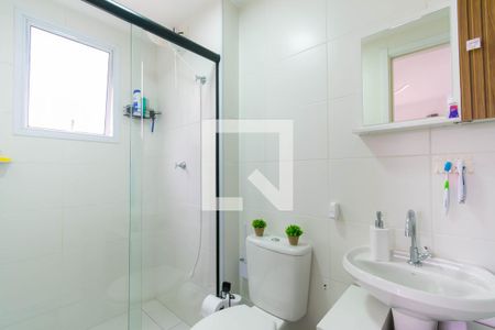 Banheiro de apartamento para alugar com 1 quarto, 27m² em Cambuci, São Paulo
