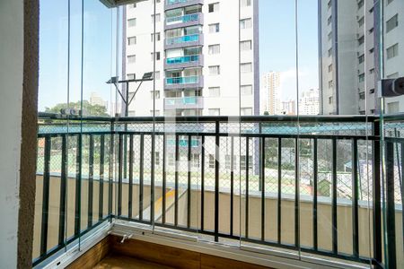 Varanda Sala de apartamento à venda com 2 quartos, 45m² em Tatuapé, São Paulo