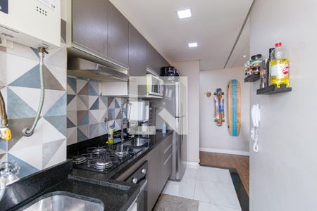 Apartamento à venda com 49m², 2 quartos e 1 vagaCozinha e área de serviço