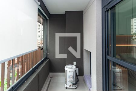 Studio à venda com 28m², 1 quarto e sem vagaVaranda