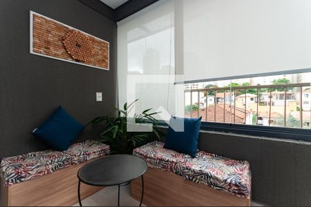 Studio à venda com 28m², 1 quarto e sem vagaVaranda