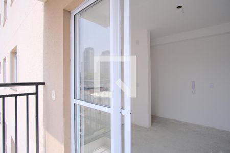 Varanda da Sala de apartamento à venda com 2 quartos, 51m² em Tatuapé, São Paulo