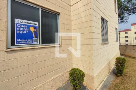 PLACA INSTALADA NO IMÓVEL de apartamento para alugar com 3 quartos, 70m² em Chácaras Campos Elíseos, Campinas