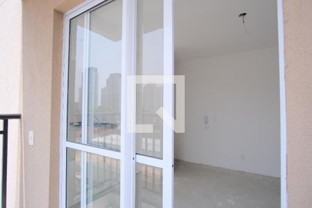 Varanda da Sala de apartamento à venda com 2 quartos, 51m² em Tatuapé, São Paulo