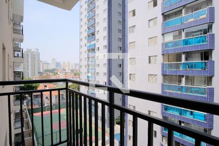 Varanda da Sala de apartamento à venda com 2 quartos, 51m² em Tatuapé, São Paulo