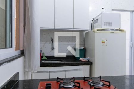 Cozinha de kitnet/studio para alugar com 1 quarto, 20m² em Bonfim, Belo Horizonte
