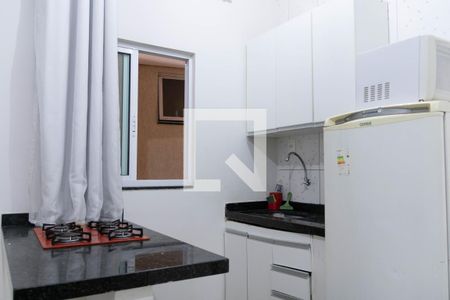 Cozinha de kitnet/studio para alugar com 1 quarto, 20m² em Bonfim, Belo Horizonte