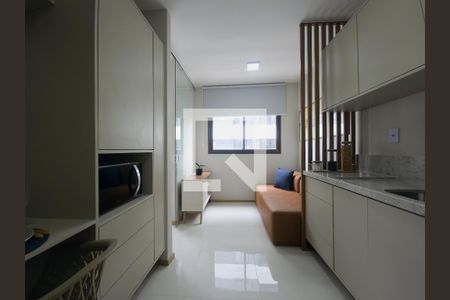 Sala de apartamento para alugar com 1 quarto, 25m² em Pituba, Salvador