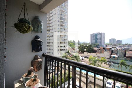 Varanda de kitnet/studio para alugar com 1 quarto, 41m² em Jacarepaguá, Rio de Janeiro