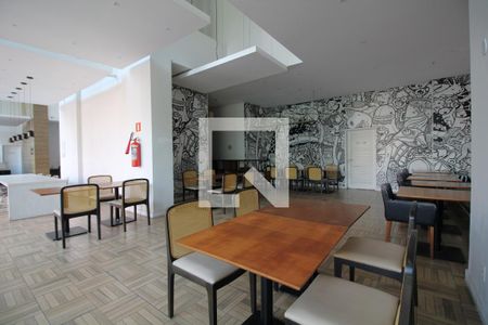 Studio para alugar com 41m², 1 quarto e 1 vagaÁrea Gourmet