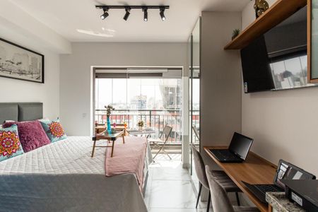 Studio de kitnet/studio para alugar com 1 quarto, 22m² em República, São Paulo