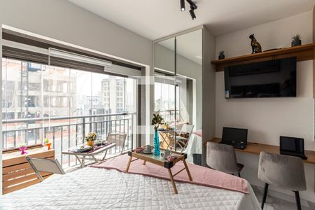 Studio de kitnet/studio para alugar com 1 quarto, 22m² em República, São Paulo