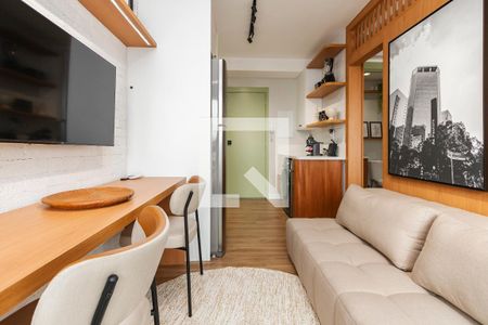 Apartamento à venda com 28m², 1 quarto e sem vaga Apartamento à venda com 28m², 1 quarto e sem vagaSala