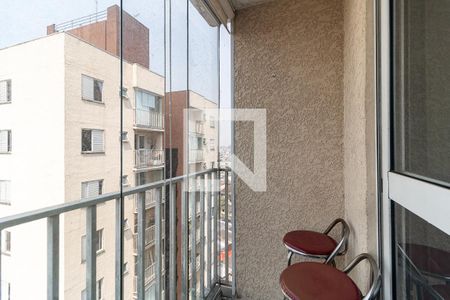 Varanda da Sala de apartamento à venda com 2 quartos, 50m² em Taboão, São Paulo