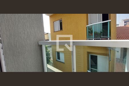 Varanda Quarto 1  de apartamento para alugar com 2 quartos, 55m² em Vila Camilópolis, Santo André