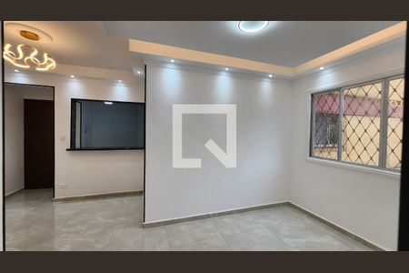 Sala de apartamento para alugar com 2 quartos, 58m² em Saboó, Santos