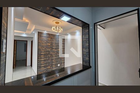 Apartamento para alugar com 58m², 2 quartos e 1 vagaDetalhe da cozinha