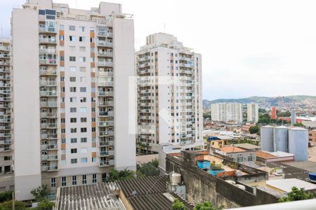Varanda da Sala de apartamento à venda com 2 quartos, 62m² em Todos Os Santos, Rio de Janeiro