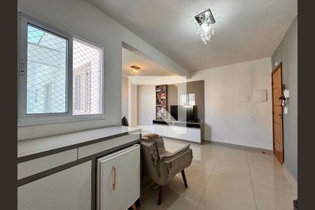 Sala de apartamento para alugar com 3 quartos, 139m² em Vila Valparaíso, Santo André