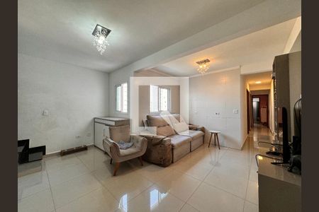 Sala de apartamento para alugar com 3 quartos, 139m² em Vila Valparaíso, Santo André