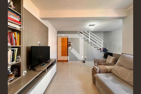 Sala de apartamento para alugar com 3 quartos, 139m² em Vila Valparaíso, Santo André