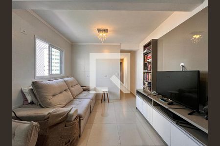 Sala de apartamento para alugar com 3 quartos, 139m² em Vila Valparaíso, Santo André