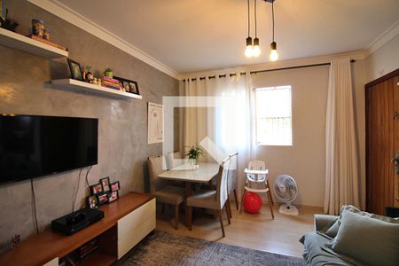 Sala de apartamento à venda com 2 quartos, 69m² em Nova Petrópolis, São Bernardo do Campo